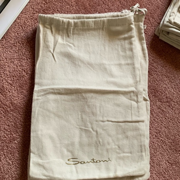 Santoni Shoe Dust Bag sets of 2 - Picture 1 of 5